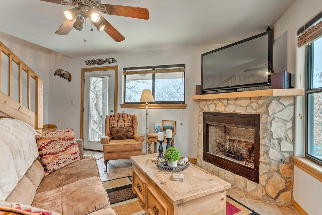 Medicine Park Cabin Rental With Mountain View Exterior foto