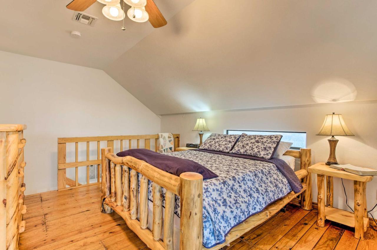 Medicine Park Cabin Rental With Mountain View Exterior foto